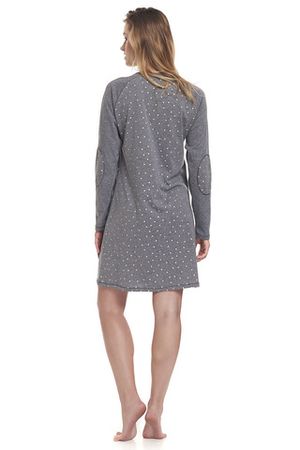 Женская сорочка TM.9334 Dark Grey Doctor Nap
