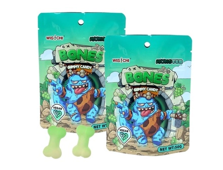 Мармеладные конфеты Bones Gummy Candy виноград
