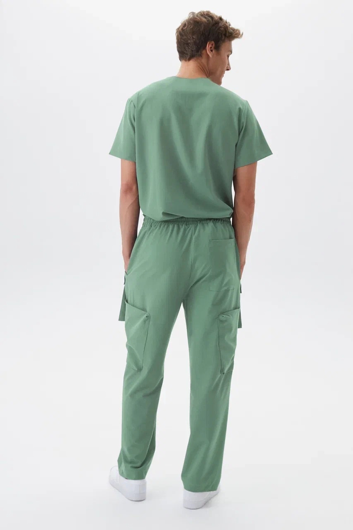 Брюки медицинские мужские Хэйко, шалфей