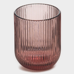 Стакан стеклянный Магистр «Грани», 260 мл, 7,5×9,5 см, цвет сиреневый