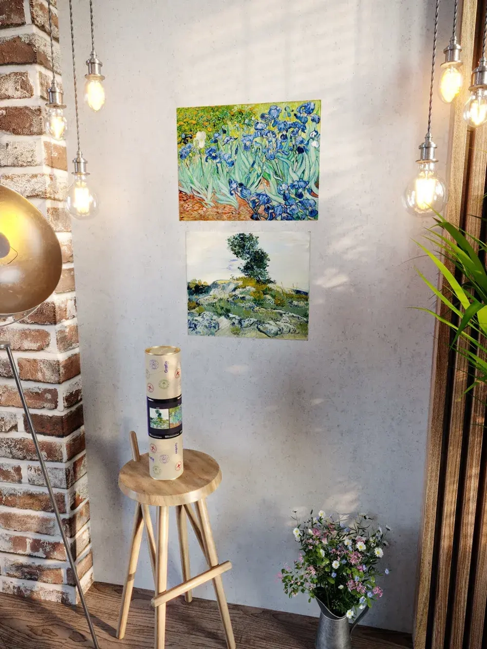 Картины-наклейки на стену для декора интерьерные №52