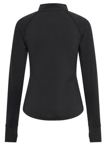 Женская Кофта теннисная New Balance Harmony Half Zip - черный