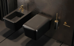 Бумагодержатель Gessi Ingranaggio, настенный, цвет Brass Brushed PVD