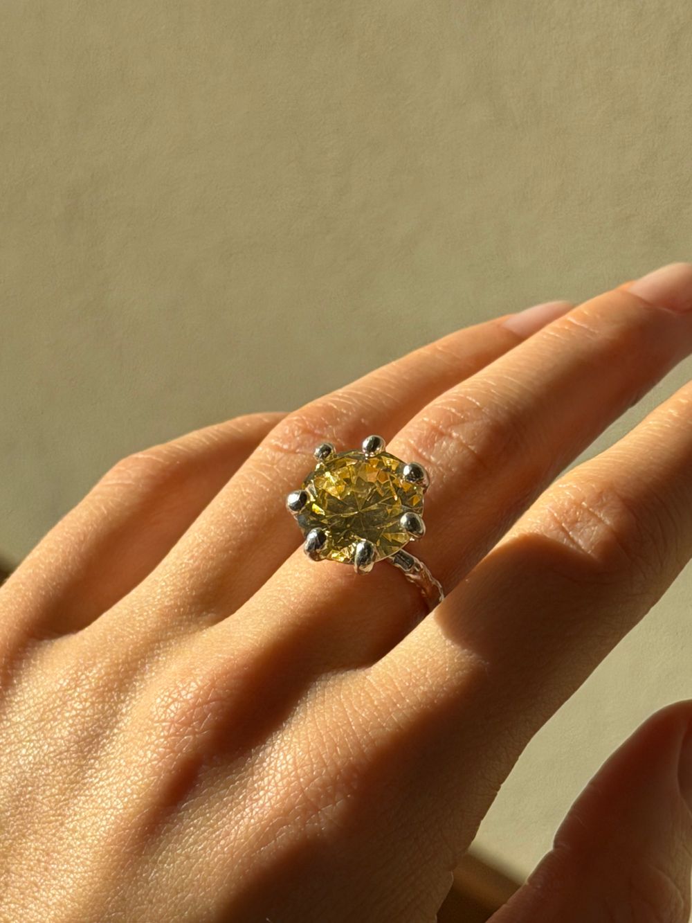 Кольцо Yellow La Princesse