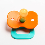 1102662 Пустышка латексная классическая «Стрекоза» с кольцом, от 0 мес., цвета МИКС