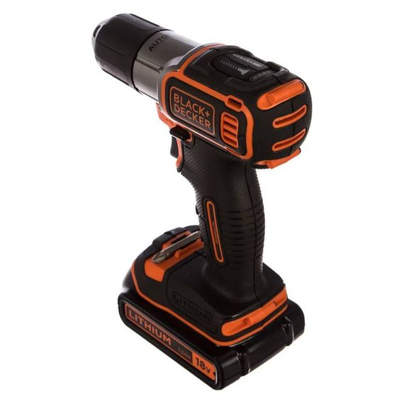 Аккумуляторная дрель-шуруповерт Black&amp;Decker ASD18KB