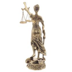 GAEM Фигурка декоративная "Фемида", L9,5 W9,5 H28 см