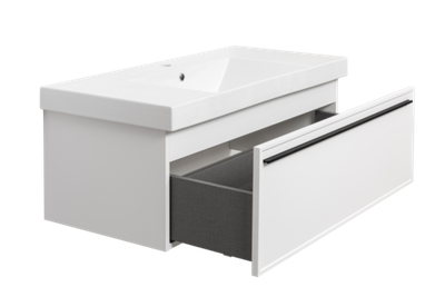 Тумба под раковину La Fenice Elba Bianco белый 100 FNC-01-ELB-B-100