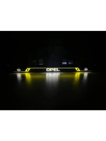 Рамка с LED подсветкой надписи. OL Opel.