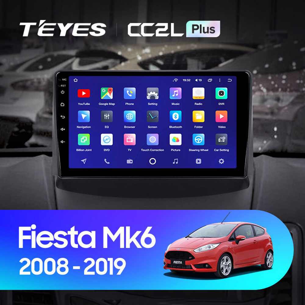 Teyes CC2L Plus 9" для Ford Fiesta MK6 2009-2018