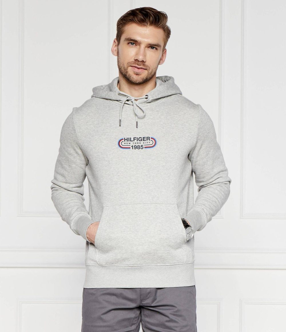 Худи TRACK GRAPHIC Tommy Hilfiger - серый(MW0MW34445)