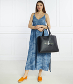 Джинсовое платье LASER CHAMBRAY Tommy Jeans - голубой(DW0DW17950)