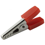 Зажим крокодил для проводов 5A 35мм (Красный) - 10шт