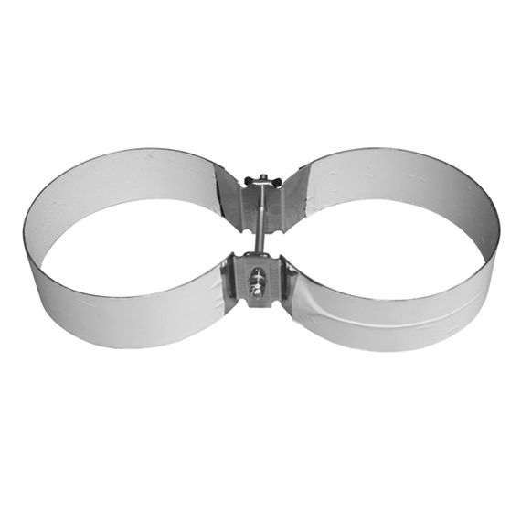 Кольца BTS для спарки нерж.сталь. 186 мм для 80 cuft пара