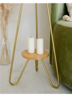 Торшер напольный с абажуром в гостиную современный