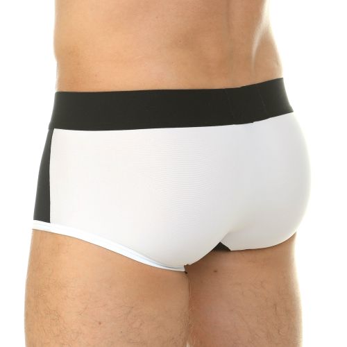 Мужские трусы хипсы сетчатые черные ES Collection