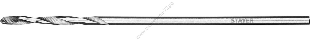 STAYER PROFI 1.0х34мм, Сверло по металлу HSS-R, быстрорежущая сталь М2(S6-5-2)