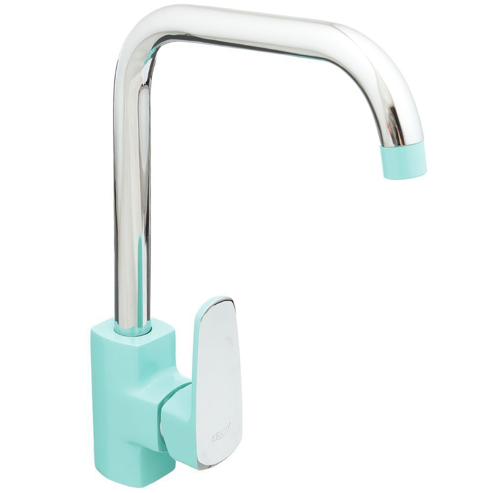 Смеситель для кухни, Frud, с картриджем, бирюз, R40303