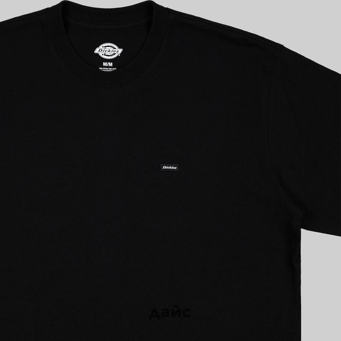 Футболка мужская Dickies Clancy Heavyweight артикул:DK0A4Z4LBLK1 - купить в магазине Дайс