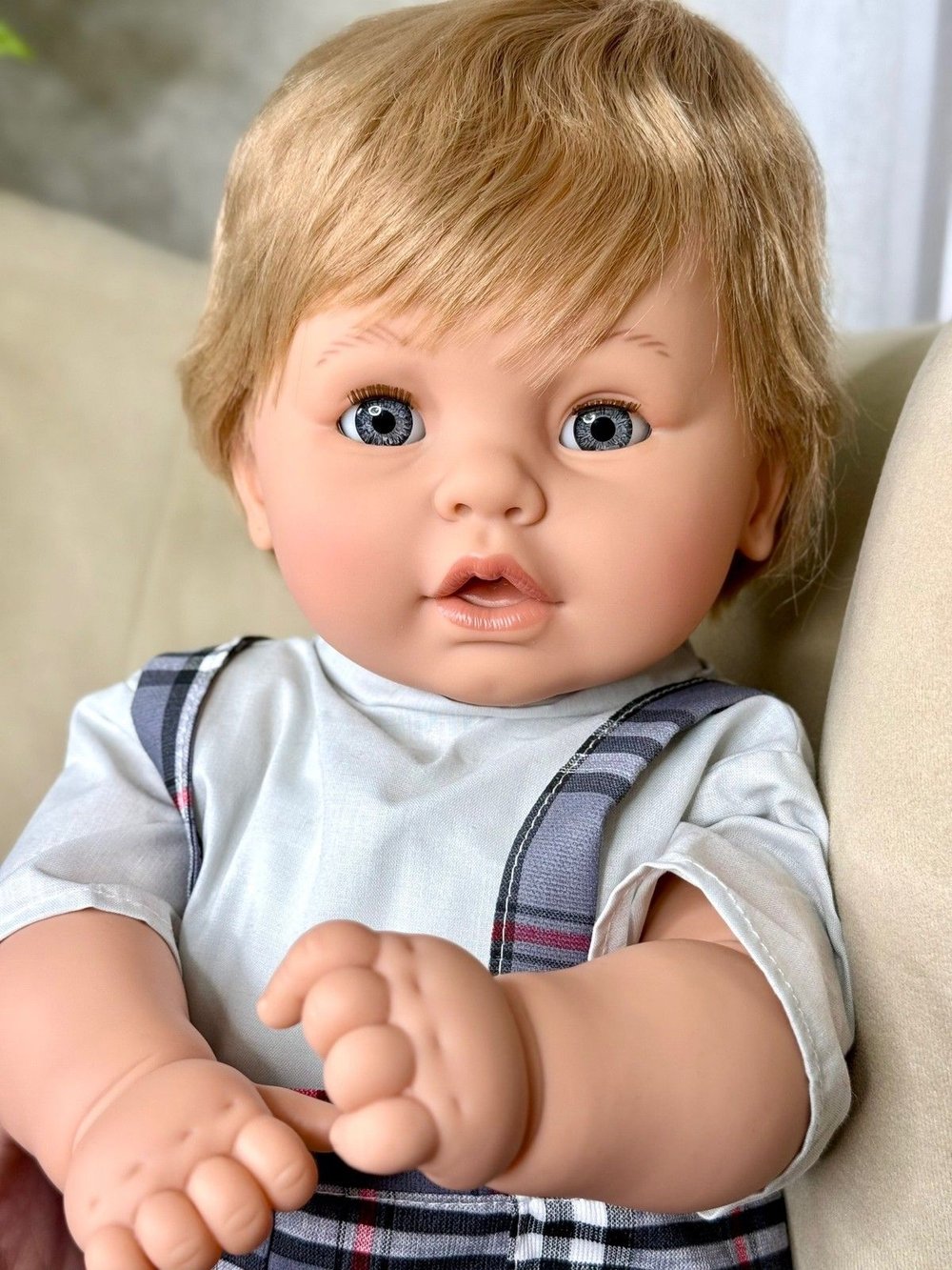 Кукла Berbesa мягконабивная 62см Dulzon (8037S)