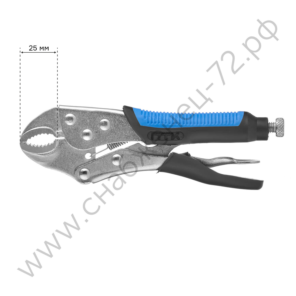 Зажим ручной с фиксатором РЗФ-7,0 (Тип Y)