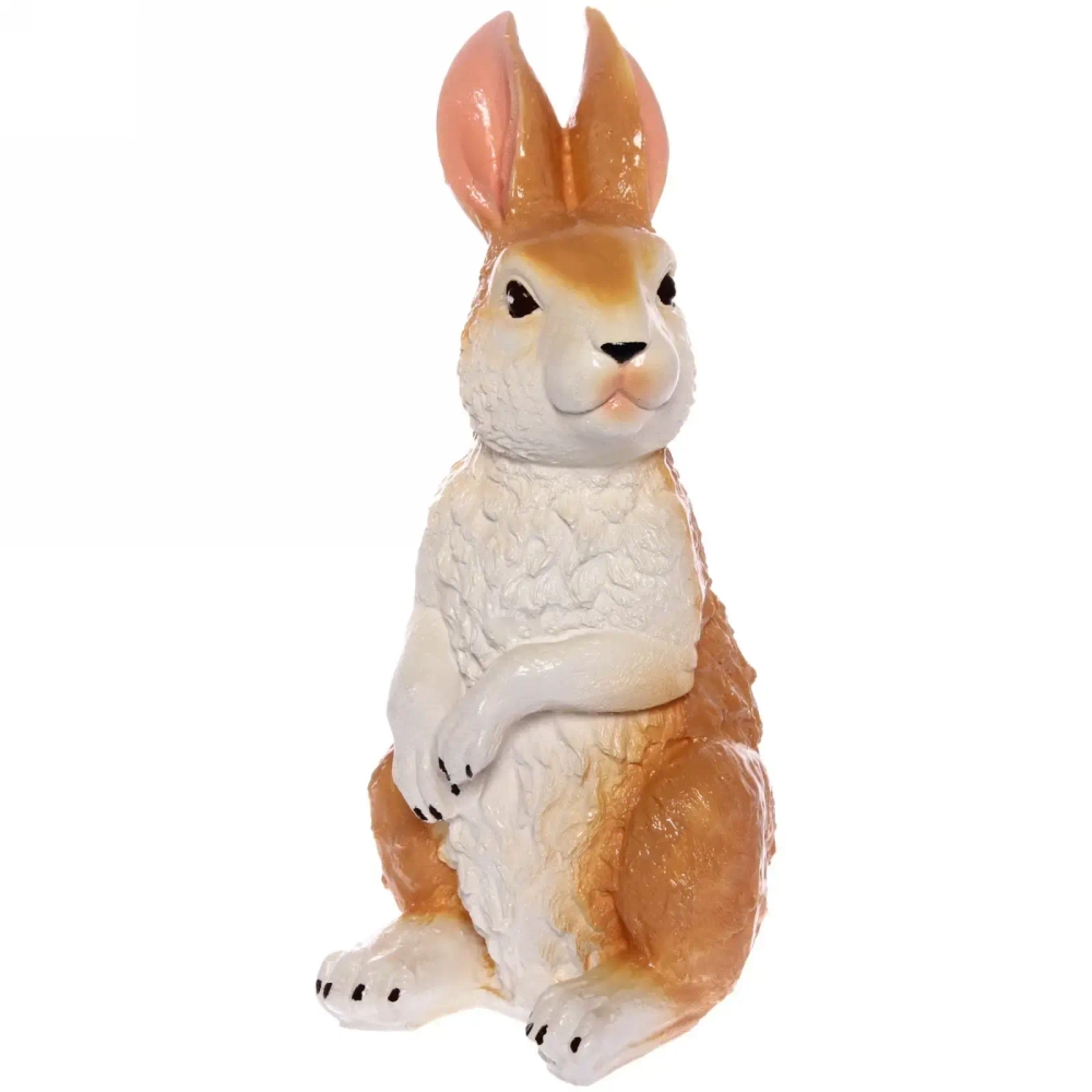 Фигура из гипса «Зайчик» 35см бежевый