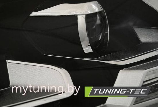 Передние фары black daylight для VW Passat B7