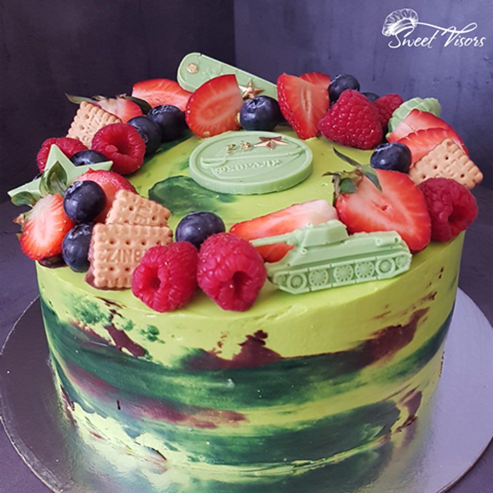 Торт для мужчины на 23 февраля Кондитерская Sweet Visors Светланы Дегтеревой
