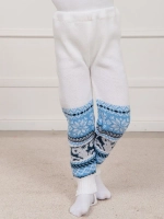 Рейтузы вязаные с орнаментом
