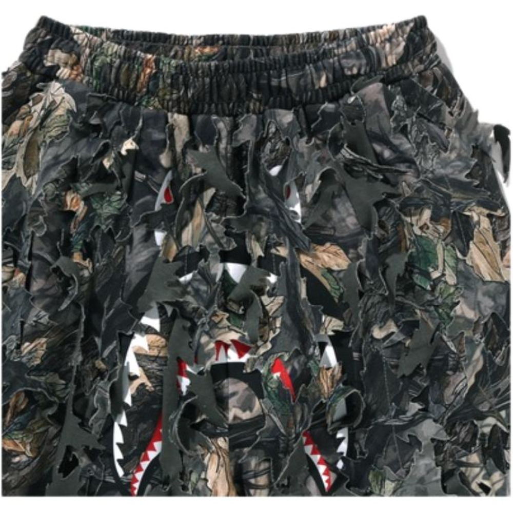 A Bathing Ape Bathing Ape Tree Edge Camo Collection Fw25 Knitted Sweatpants