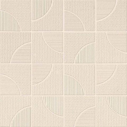 Atlas Concorde Aplomb Cream Mosaico Arch 32x32