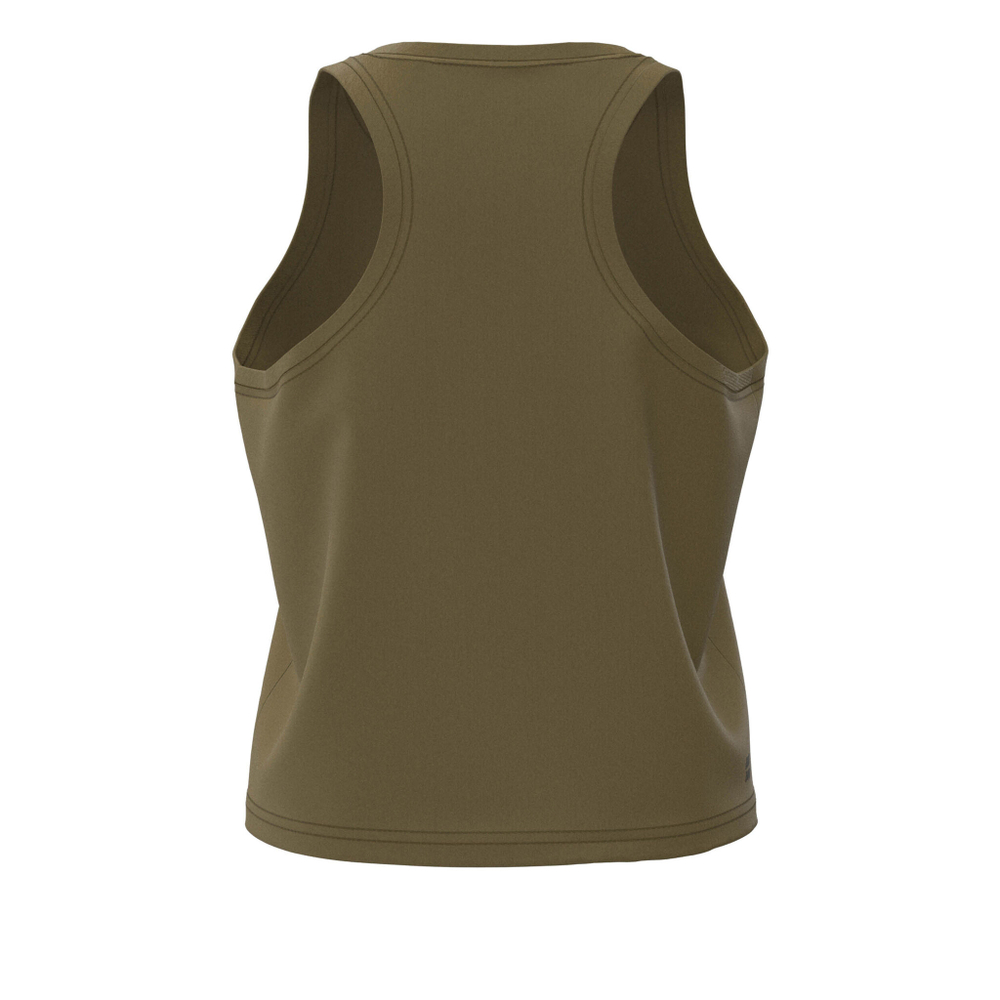 Женская теннисная майка BIDI BADU Pure Wild Chill Tank Top Women - Olive, Multicoloured