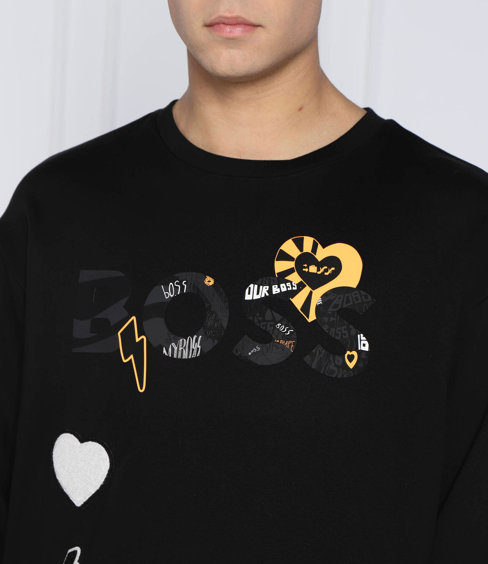 тощие salbo lotus BOSS GREEN - черный(50476388)