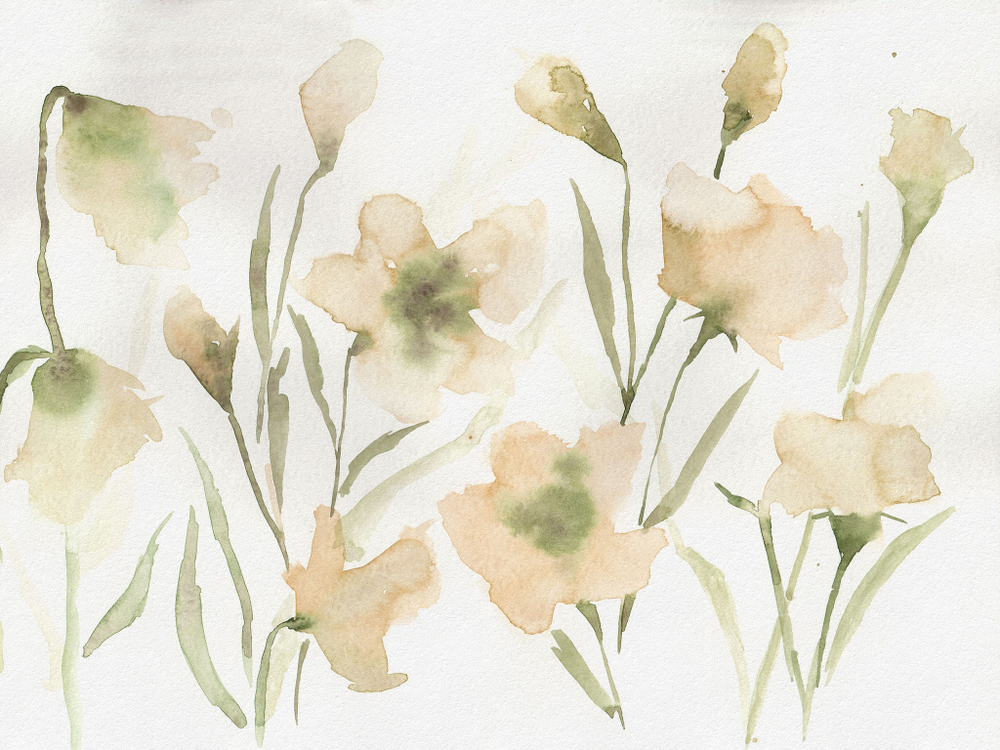 Дизайнерские обои Wall Street Watercolor-21