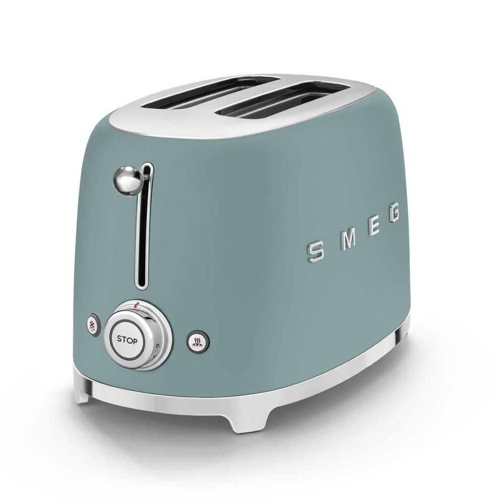 Тостер на 2 ломтика Smeg TSF01EGMEU