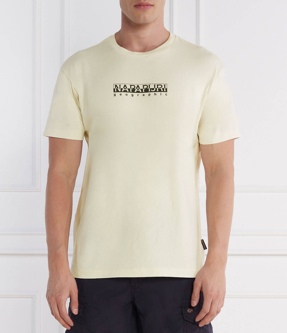 Футболка S-BOX SS 4 Napapijri - экрю(NP0A4H8S)
