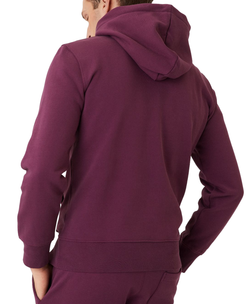 Мужская теннисная кофта Björn Borg Hoodie - Фиолетовый