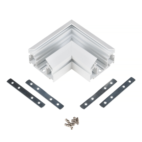 Соединитель угловой для шинопровода MyFar Accessories for MagLine 23 MT0203-CL-W