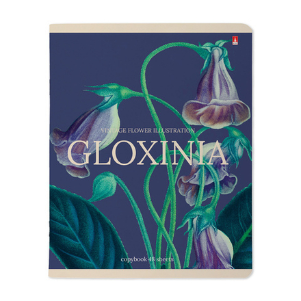 Тетрадь общая 48 листов в клетку Альт Цветы 7-48-698