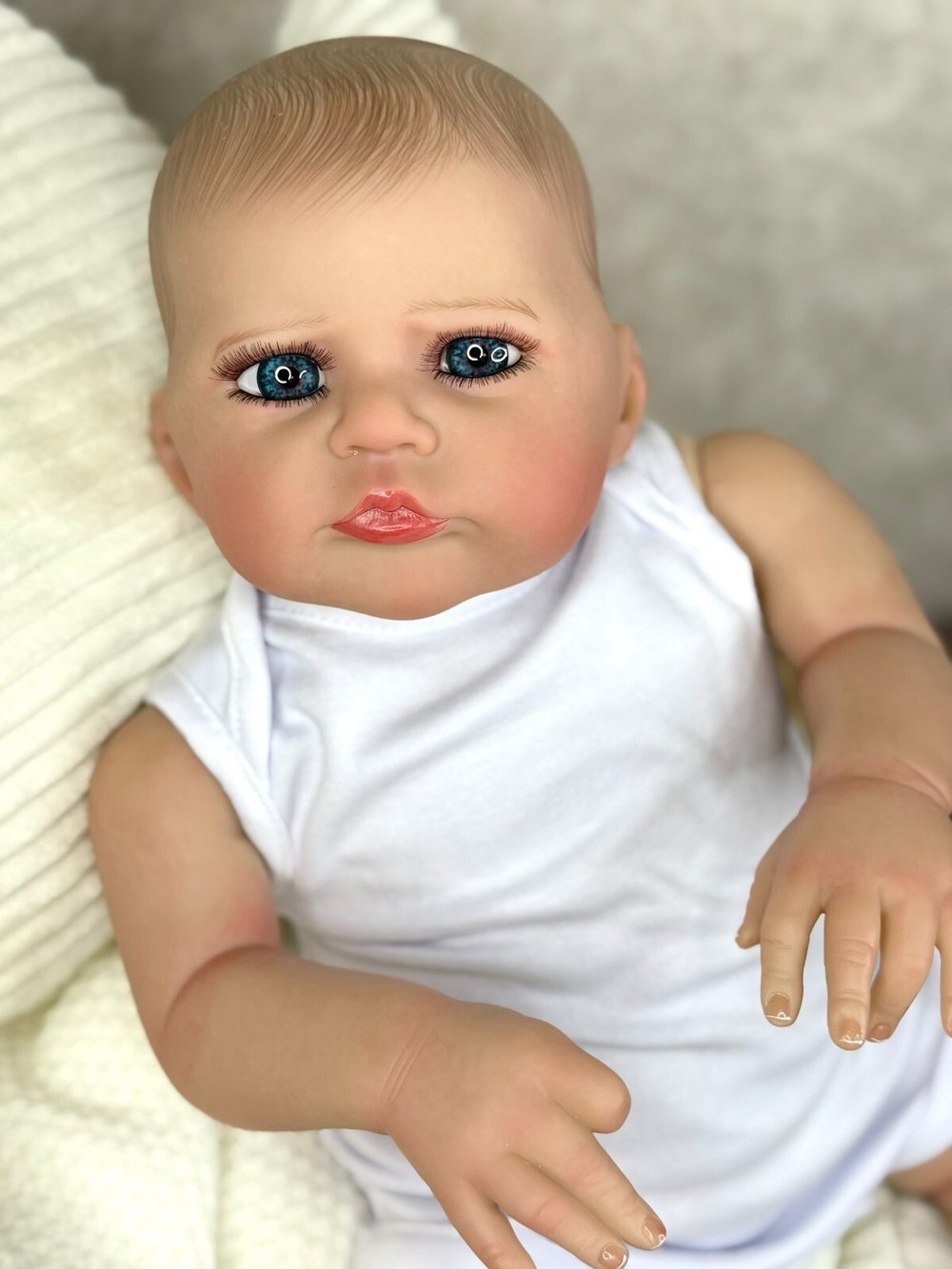 Кукла Реборн мягконабивная 45см (FA-921)