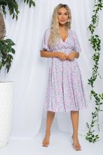 Платье Селена (розовые цветы) П13101-8М LT Collection (Акция)