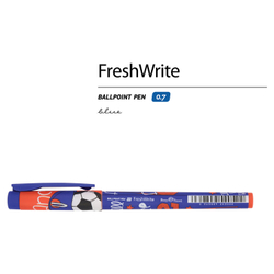 Ручка шариковая BRUNO VISCONTI FreshWrite, СИНЯЯ, "Футбол. Чемпионы. Франция", линия письма 0,5 мм, 20-0214/108