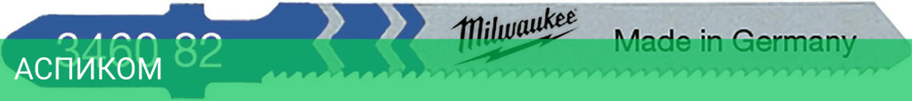 Пильное полотно для лобзика Milwaukee T218A 55мм 5шт (4932346082)