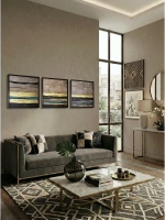 Интерьерная картина на холсте с золотой патиной 53×53 см