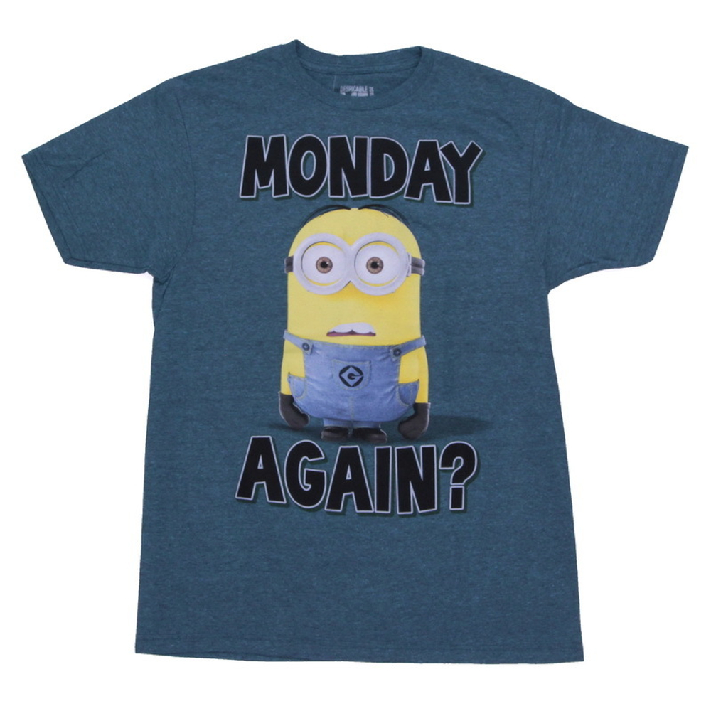 Футболка Minions Monday Again?