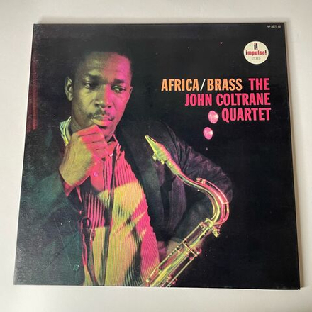 Винтажная виниловая пластинка LP The John Coltrane Quartet, Africa, Brass (Japan 1977) (No Obi)