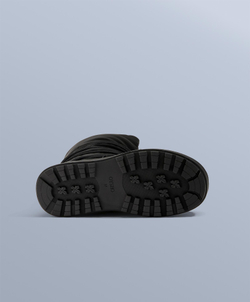 OYSHO Нейлоновые ботинки на шнуровке для après-ski, черный