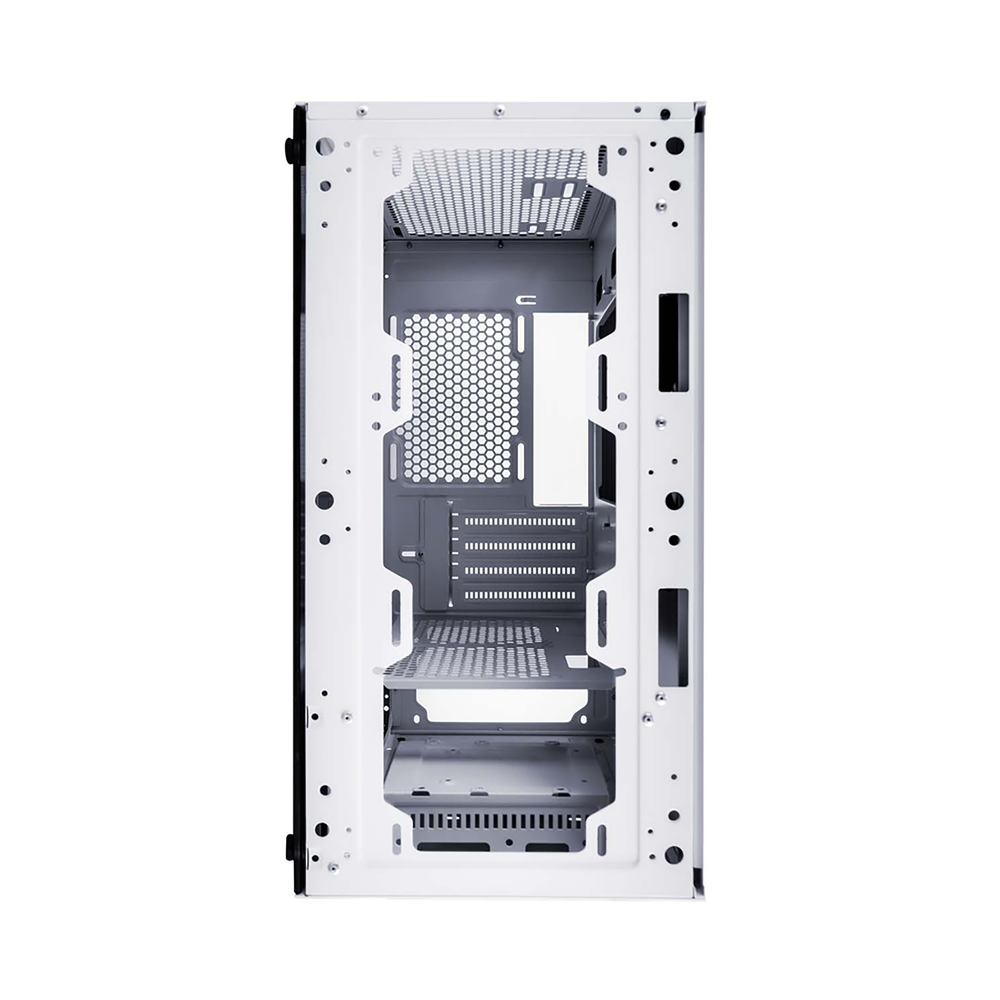 Корпус для компьютера 1STPLAYER Корпус TRILOBITE T3-G White / mATX, TG / 4x 120mm LED fans inc. / T3-G-WH-4F1-W