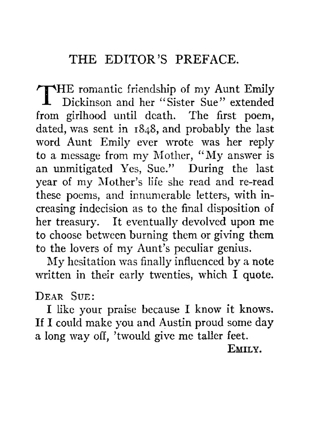 The single hound. Poems of a lifetime | Emily Dickinson