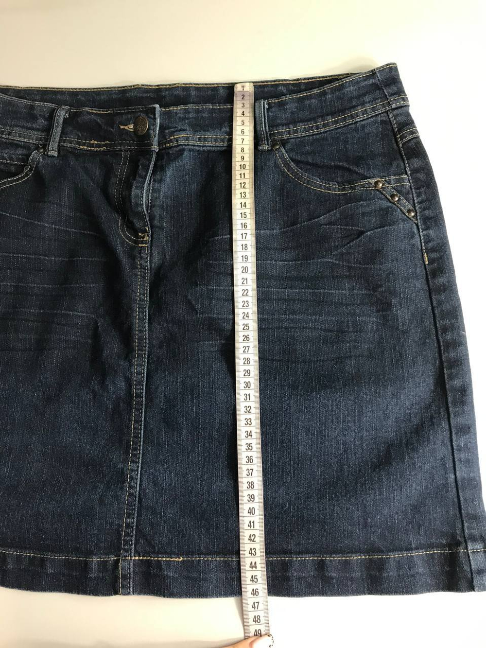 Юбка Camaieu короткая, маркировка 44, визуально на 50 размер